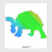 Tortoise Sticker (Blatt)