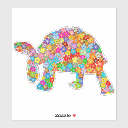 Tortoise Sticker (Blatt)