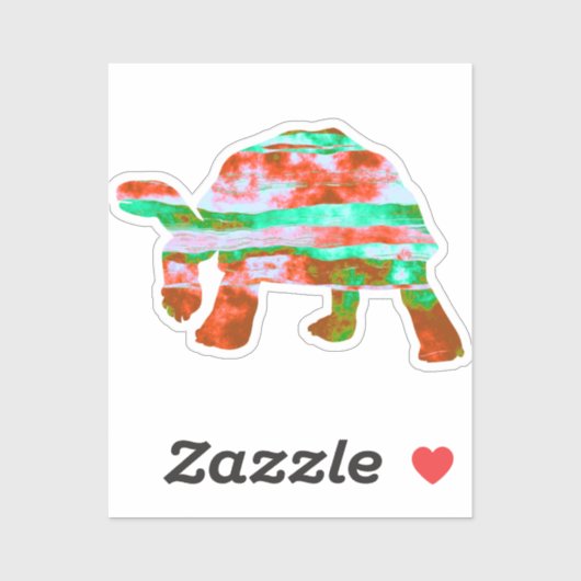 Tortoise Sticker (Blatt)