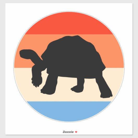 Tortoise Sticker (Blatt)