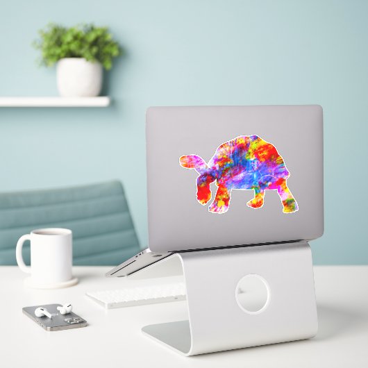 Tortoise Sticker (Laptop auf Schreibtisch)