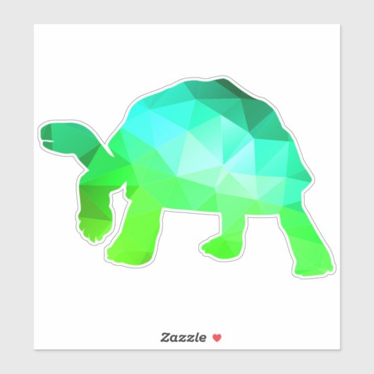 Tortoise Sticker (Blatt)