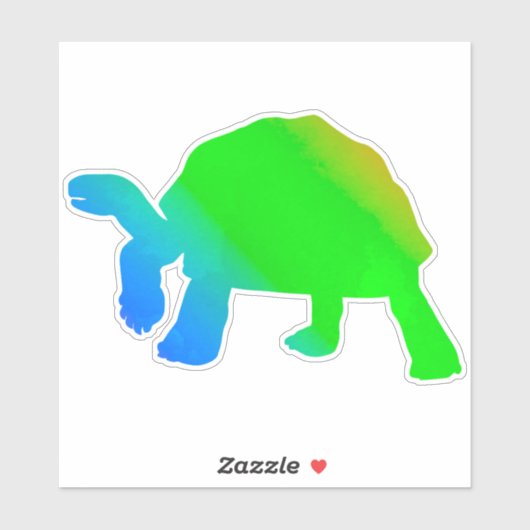 Tortoise Sticker (Blatt)