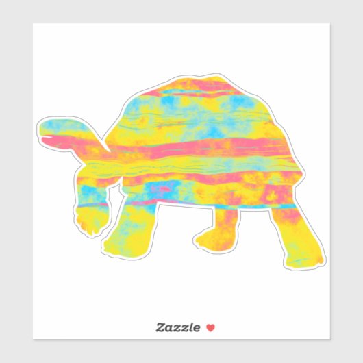 Tortoise Sticker (Blatt)