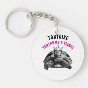 Tortoise Tantrums & Tiaras Schlüsselring