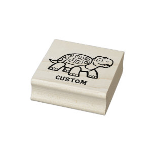 Tortoise Teacher-Briefmarke Gummistempel