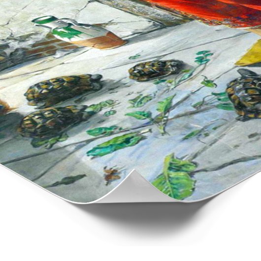 Tortoise Trainer 2 | Osman Hamdi Bey | Poster (Ecke)