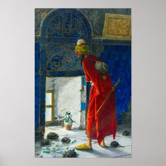 Tortoise Trainer 2 | Osman Hamdi Bey | Poster (Vorne)