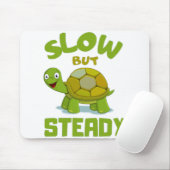 tortoise turtle slow but steady mousepad (Mit Mouse)
