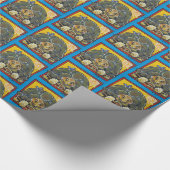 Tortoise Turtle Wrapping Paper Geschenkpapier (Ecke)