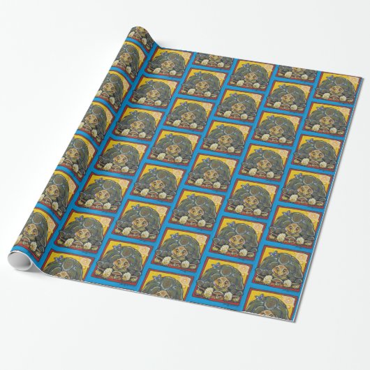 Tortoise Turtle Wrapping Paper Geschenkpapier (Ungerollt)