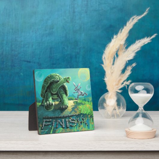 Tortoise und Hare Art Fotoplatte (InSitu)