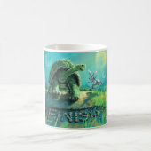 Tortoise und Hare Art Kaffeetasse (Mittel)