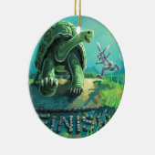 Tortoise und Hare Art Keramikornament (Rechts)