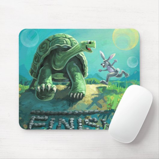 Tortoise und Hare Art Mousepad (Mit Mouse)