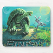 Tortoise und Hare Art Mousepad (Vorne)