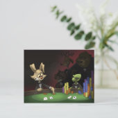 Tortoise und Hare Postcard Postkarte (Stehend Vorderseite)