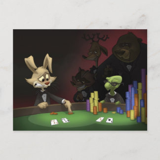 Tortoise und Hare Postcard Postkarte