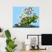 Tortoise und Hare Poster (Heimbüro)