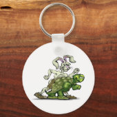 Tortoise und Hare Schlüsselanhänger (Vorderseite)