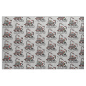 Tortoise verstrickt mit einer Schlange Stoff (Fat Quarter (45,7 x 55,9 cm))