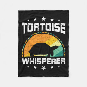 Tortoise Whisperer Fischen Aquarium Tank Fleecedecke