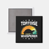 Tortoise Whisperer Fischen Aquarium Tank Magnet (Vorderseite/Rückseite)