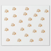 Tortoise Wrapping Paper Geschenkpapier (Flach)