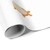 Tortoise Wrapping Paper Geschenkpapier (Rolleneckpunkt)