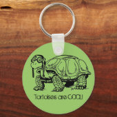 Tortoises sind COOL! Schlüsselanhänger (Vorderseite)