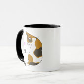 Tortoiseshell (三毛猫) tasse (Vorderseite Links)