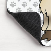 Tortoiseshell Birman / Ragdoll Niedlich Cat & Paws Mousepad (Ecke)