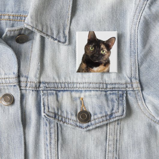 Tortoiseshell Cat Button (Beispiel)