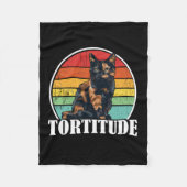 Tortoiseshell Cat Fleecedecke (Vorderseite)