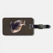Tortoiseshell Cat Gepäckanhänger (Rückseite horizontal)