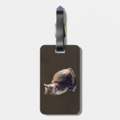 Tortoiseshell Cat Gepäckanhänger (Rückseite vertikal)
