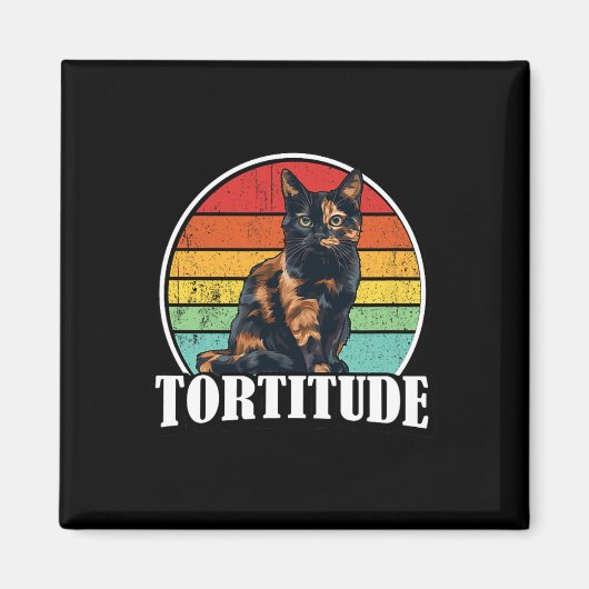 Tortoiseshell Cat Magnet (Vorne)