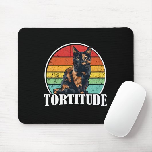 Tortoiseshell Cat Mousepad (Mit Mouse)