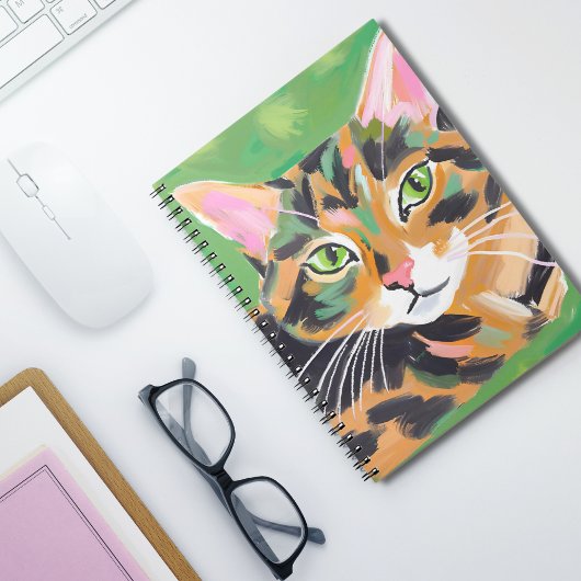 Tortoiseshell Cat Notizblock