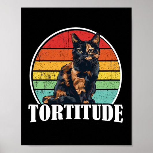 Tortoiseshell Cat Poster (Vorne)