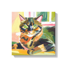 Tortoiseshell Cat | Schöne Katzenmalerei