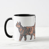 Tortoiseshell Cat Tasse (Links)