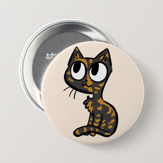 Tortoiseshell Chat Button (Vorne & Hinten)