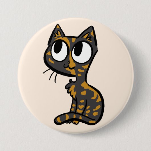 Tortoiseshell Chat Button (Vorderseite)