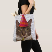 Tortoiseshell Chat mit Party Hat Tasche (Von Nahem)
