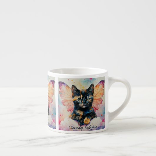 Tortoiseshell Fairy Kitten Tasse Spezialität (Rechts)