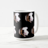 Tortoiseshell Guinea Schweinepattern, Kaffeetasse (VorderseiteRechts)