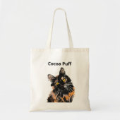 Tortoiseshell Kat Tote Bag Tragetasche (Vorne)
