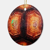Tortoiseshell Keramik Ornament (Links)