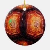 Tortoiseshell Keramik Ornament (Hinten)